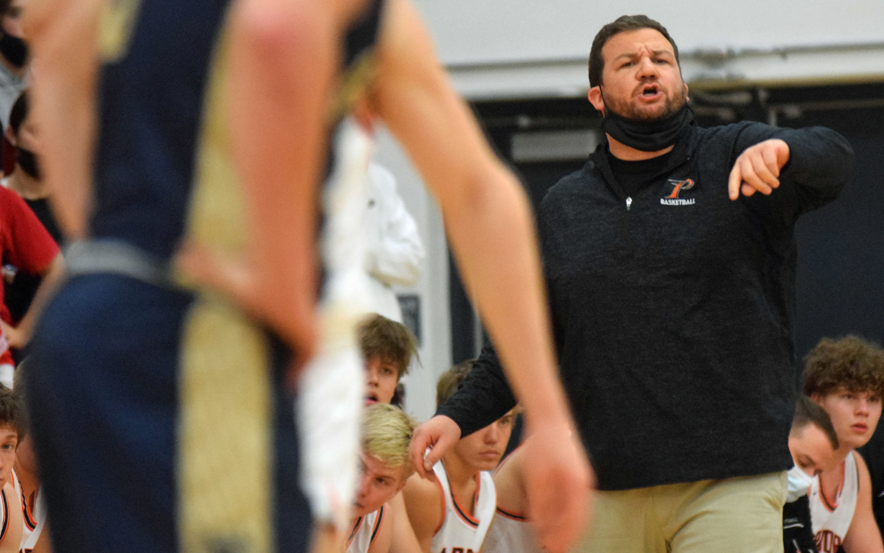 Carrying Coach Darrin Berger